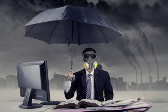 Pollution de l'air au bureau